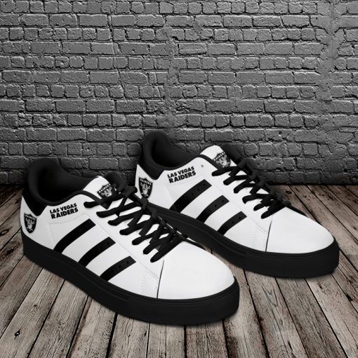 Las Vegas Raiders Stan Smith Low Top Shoes For Men and Women V15 - Image 5