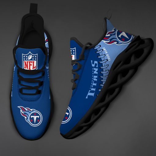 Tennessee Titans  Custom Name Max Soul Shoes V15 - Image 5