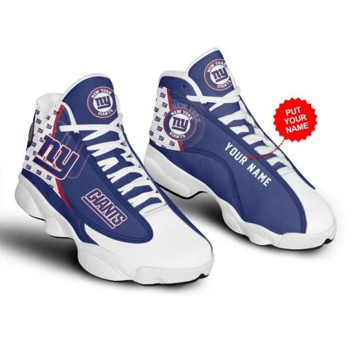 New York Giants Air 13 Custom Name Personalized Shoes V55 - Image 5