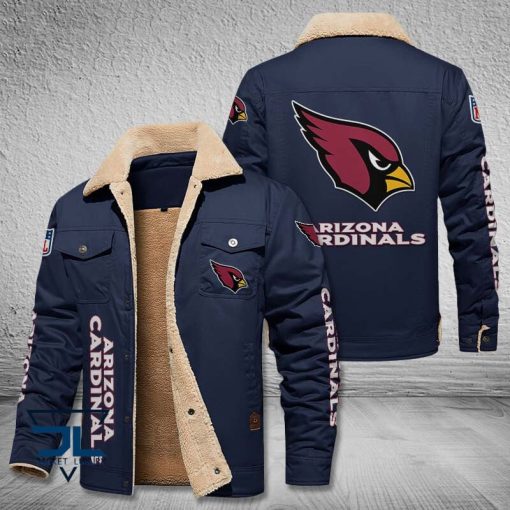 AZC Fleece Leather Jacket V3116 - Image 5