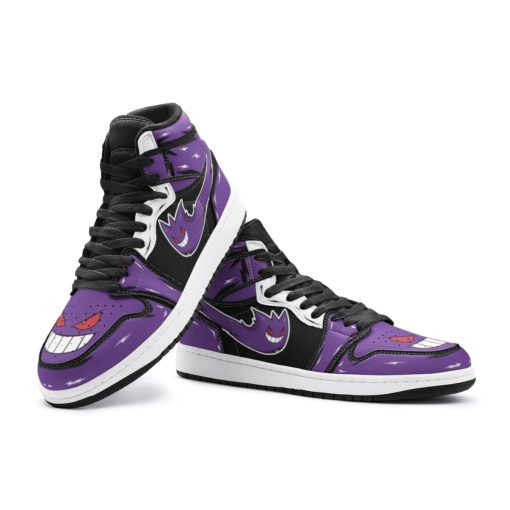 Gengar Shoes Air Jordan 1  Custom Pokémon Shoes V19 - Image 5