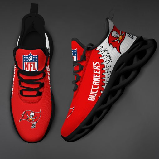Tampa Bay Buccaneers Custom Name Max Soul Shoes V15 - Image 5
