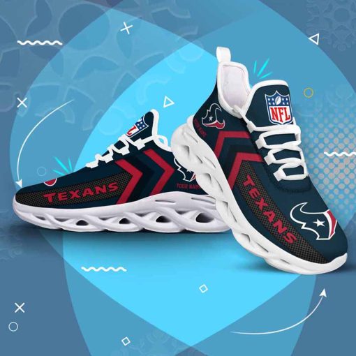 Houston Texans Custom Name Max Soul Shoes V08 - Image 4