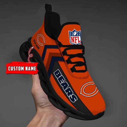 Chicago Bears Custom Name Max Soul Shoes V08 - Image 3