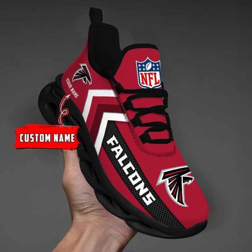 Atlanta Falcons Custom Name Max Soul Shoes V08 - Image 3