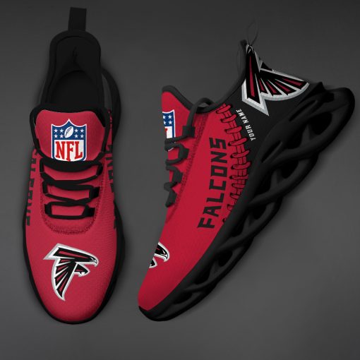 Atlanta Falcons Custom Name Max Soul Shoes V15 - Image 5