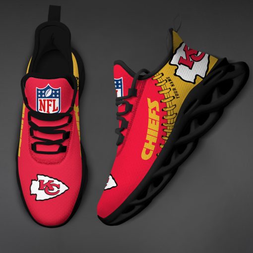 Kansas City Chiefs Custom Name Max Soul Shoes V15 - Image 5