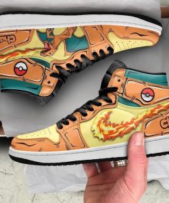 Charizard Shoes Custom Pokémon Shoes Air Jordan 1 V07