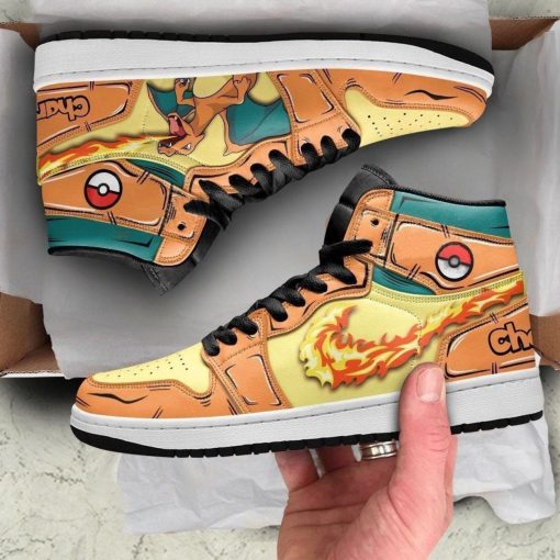 Charizard Shoes Custom Pokémon Shoes Air Jordan 1 V07