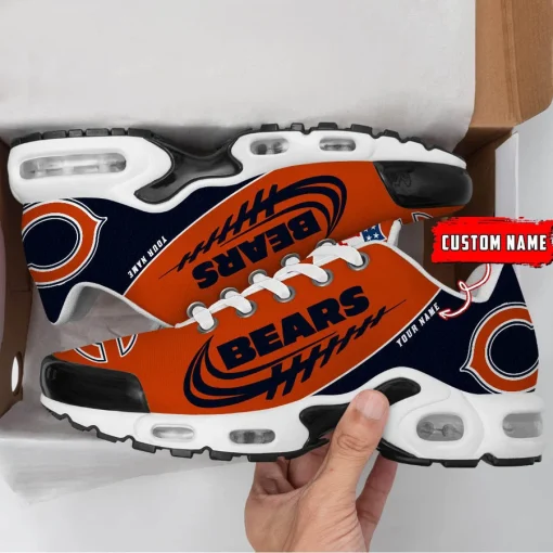 Chicago Bears Custom Name Air Cushion Sports Shoes V20 - Image 3
