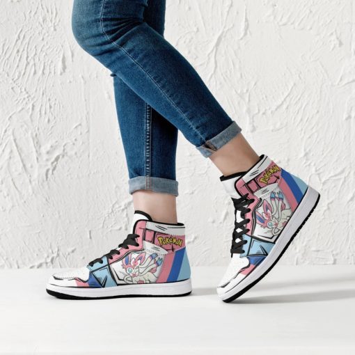 Sylveon Shoes Pokémon Air Jordan Custom Shoes V38 - Image 6