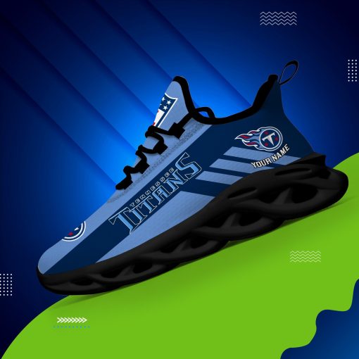 Tennessee Titans Custom Name Max Soul Shoes V04 - Image 7