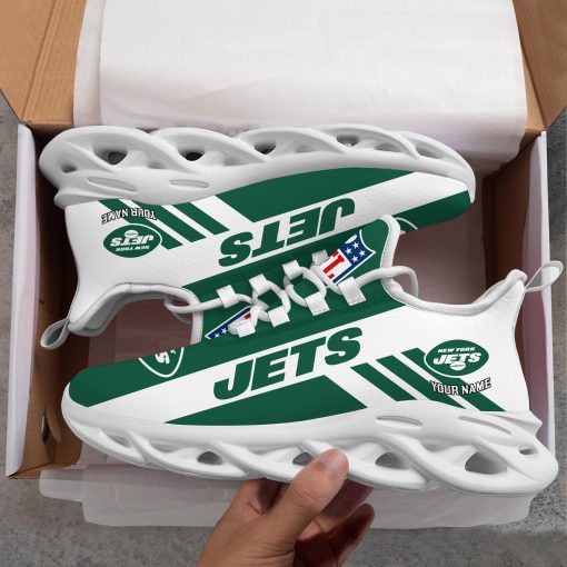 New York Jets Custom Name Max Soul Shoes V04 - Image 9