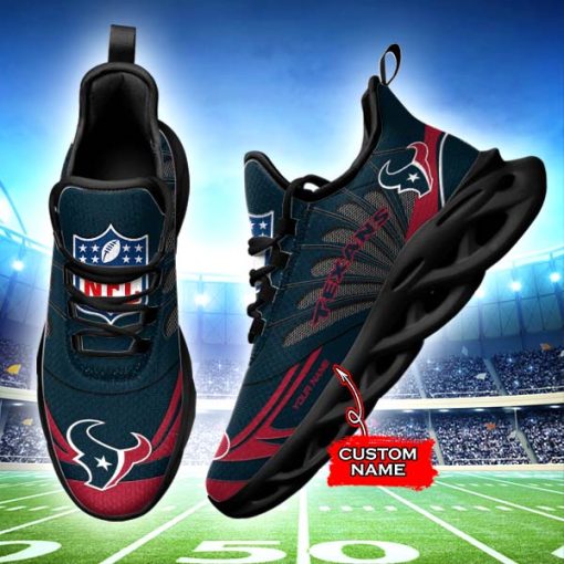 Houston Texans Custom Name Max Soul Shoes V09 - Image 3