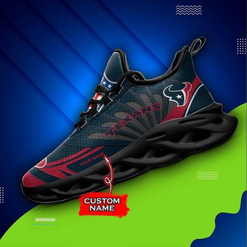 Houston Texans Custom Name Max Soul Shoes V09 - Image 5