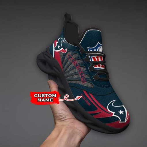 Houston Texans Custom Name Max Soul Shoes V09 - Image 6