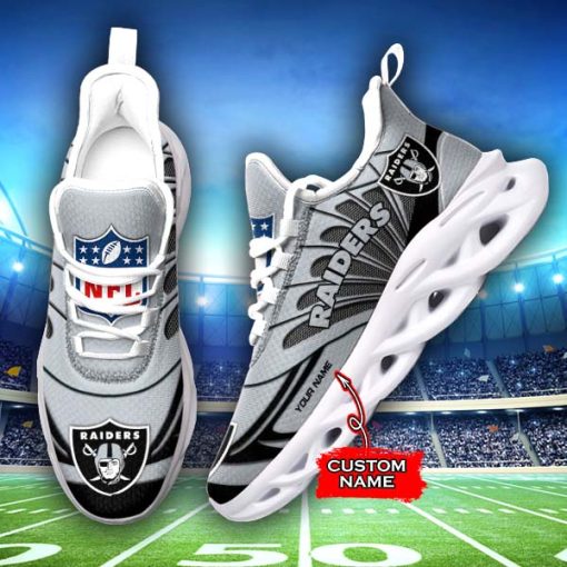 Las Vegas Raiders Custom Name Max Soul Shoes V09 - Image 2