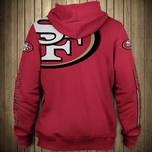 San Francisco 49ers Hoodie Big Fans Design V20 - Image 3