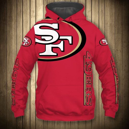 San Francisco 49ers Hoodie Big Fans Design V20 - Image 4