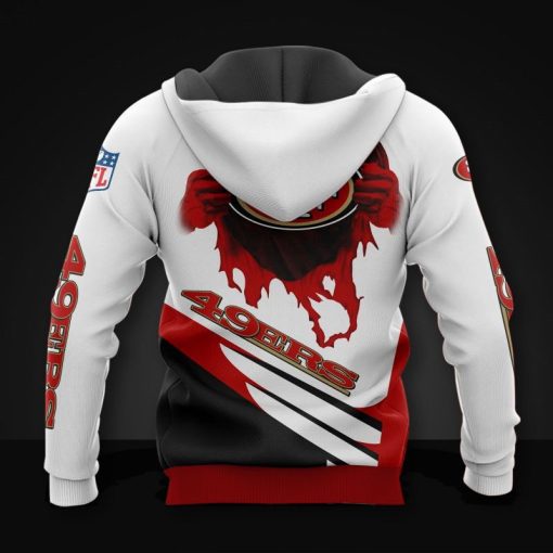 San Francisco 49ers Hoodie Cool Graphic Gift V15 - Image 3