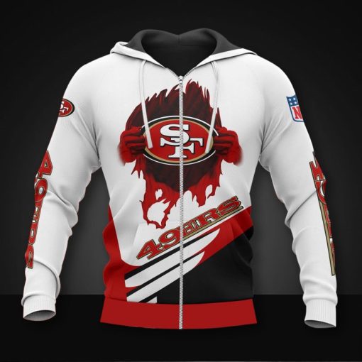 San Francisco 49ers Hoodie Cool Graphic Gift V15 - Image 4