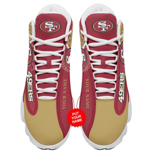 San Francisco 49ers New Arrival Air Jordan 13 Shoes V54 - Image 4
