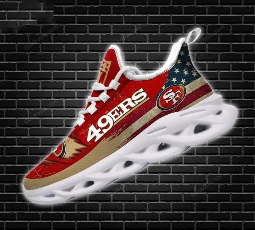 San Francisco 49ers New Arrival Max Soul Shoes V47 - Image 4
