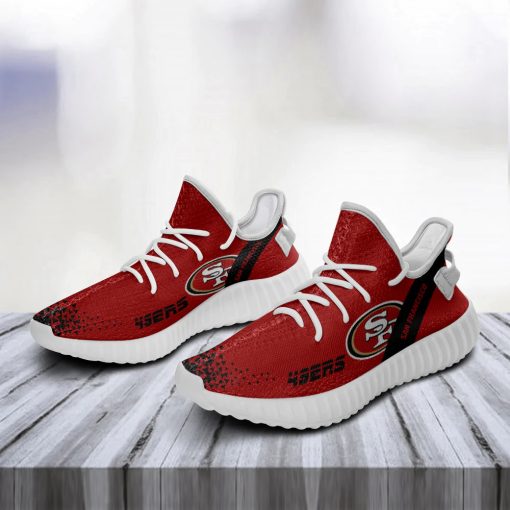 San Francisco 49ers Special Yeezy Shoes V53 - Image 3