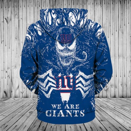New York Giants Hoodie 3D Venom Pullover Hoodies V34 - Image 3