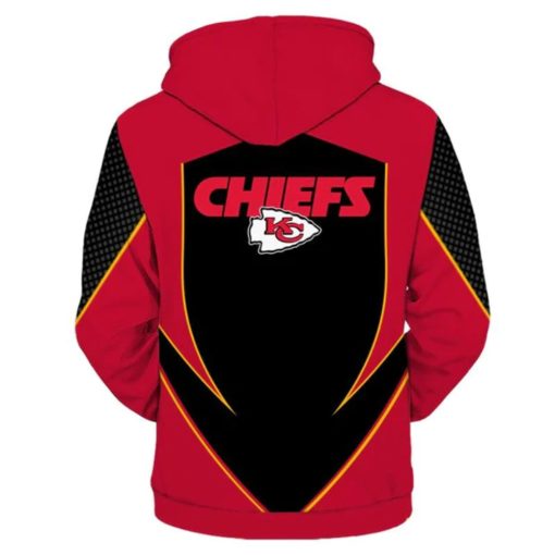 Kansas City Chiefs 3D Hoodie Sweatshirt Custom V26 - Image 3