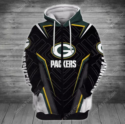 Green Bay Packers Hoodie All Over Print V16 - Image 3