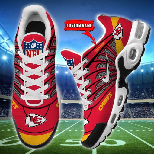 Customize Your Name with Kansas City Chiefs Ver 39 Sport Shoes - Image 3
