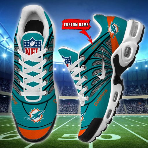 Customize Your Name with Miami Dolphins Ver 39 Sport Shoes - Image 3