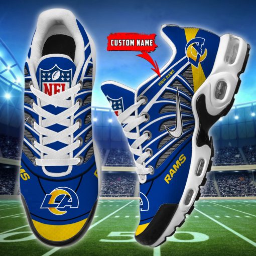Customize Your Name with Los Angeles Rams Ver 39 Sport Shoes - Image 2