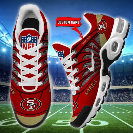Customize Your Name with San Francisco 49ers Ver 39 Sport Shoes - Image 3