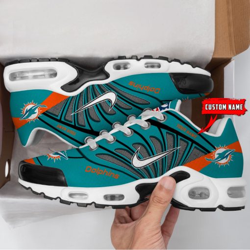 Customize Your Name with Miami Dolphins Ver 39 Sport Shoes - Image 2