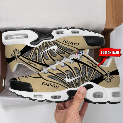 Customize Your Name with New Orleans Saints Ver 39 Sport Shoes - Image 2