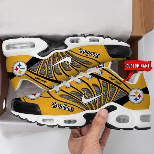 Customize Your Name with Pittsburgh Steelers Ver 39 Sport Shoes - Image 2