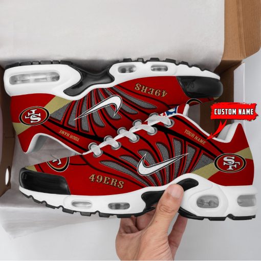 Customize Your Name with San Francisco 49ers Ver 39 Sport Shoes - Image 2