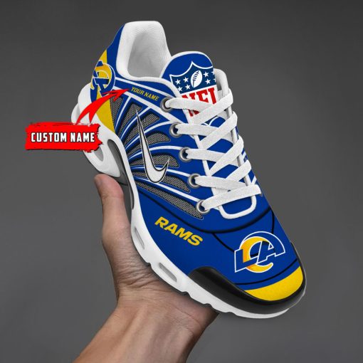 Customize Your Name with Los Angeles Rams Ver 39 Sport Shoes - Image 4