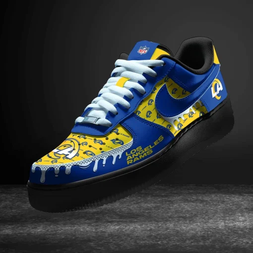 Los Angeles Rams Shoes AF1 Perfect Gift For Fans V11 - Image 3