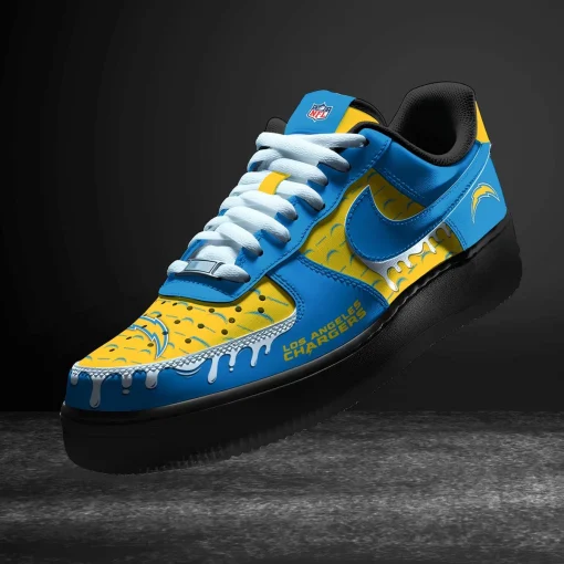 Los Angeles Chargers Shoes AF1 Perfect Gift For Fans V11 - Image 3