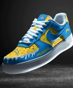 Los Angeles Chargers Shoes AF1 Perfect Gift For Fans V11