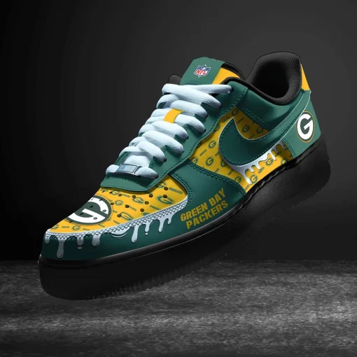 Green Bay Packers Shoes AF1 Perfect Gift For Fans V11 - Image 3