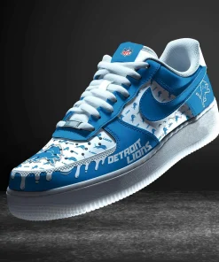 Detroit Lions Shoes AF1 Perfect Gift For Fans V11