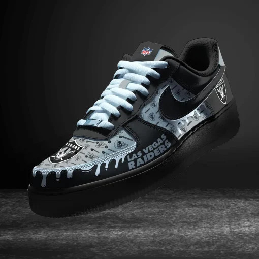 Las Vegas Raiders Shoes AF1 Perfect Gift For Fans V11 - Image 3