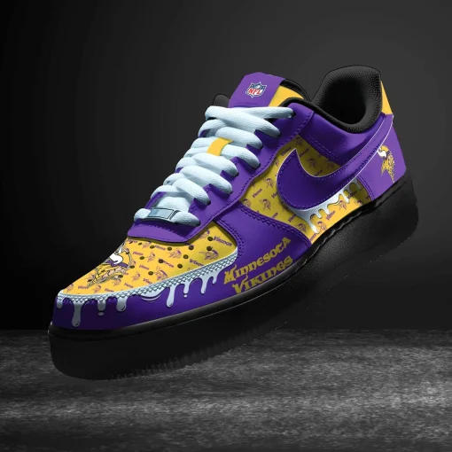 Minnesota Vikings Shoes AF1 Perfect Gift For Fans V11 - Image 3