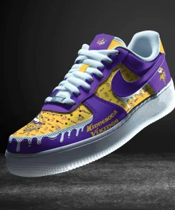 Minnesota Vikings Shoes AF1 Perfect Gift For Fans V11