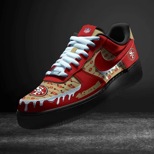 San Francisco 49ers Shoes AF1 Perfect Gift For Fans V11 - Image 3