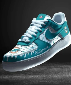 Miami Dolphins Shoes AF1 Perfect Gift For Fans V11